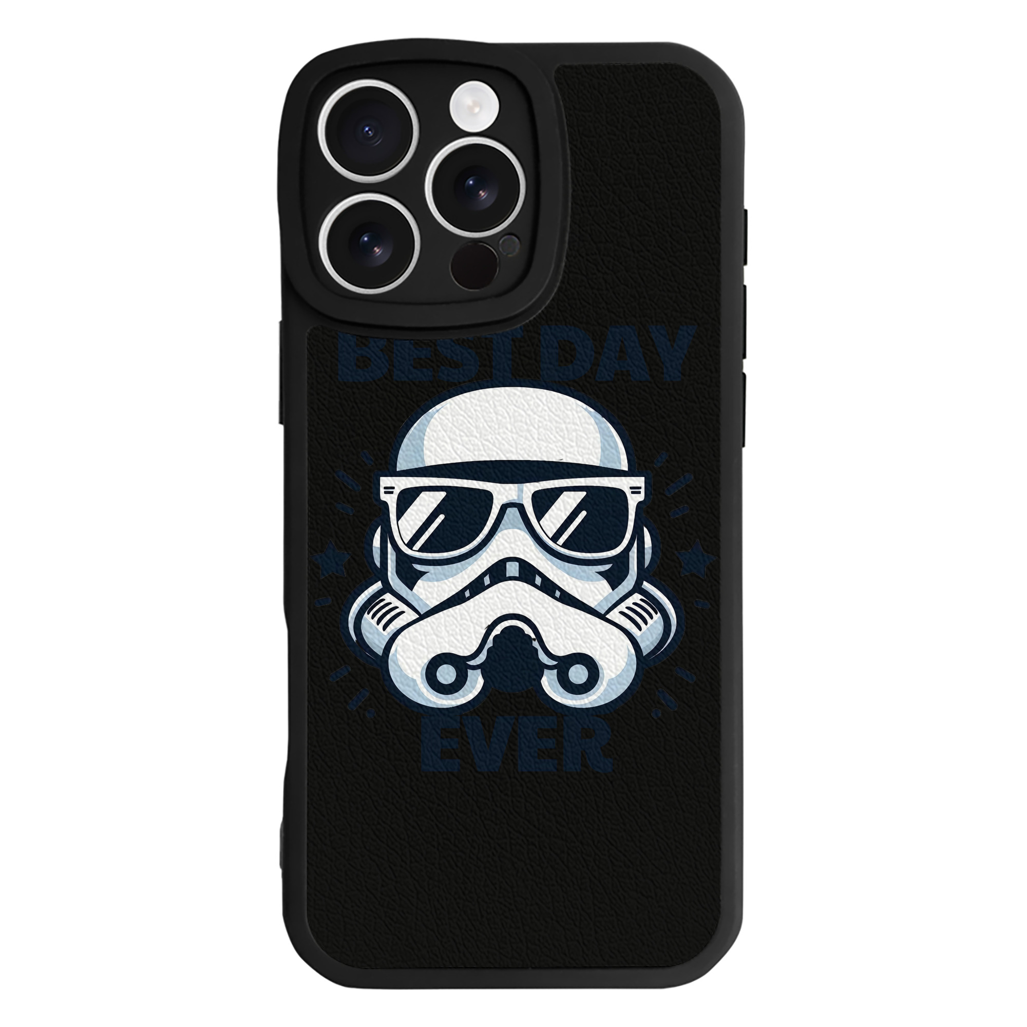 （画像用） スター・ウォーズ Star Wars 【iPhone 16シリーズ対応】シリコンスマホケース（レザー調） 材質：シリコン